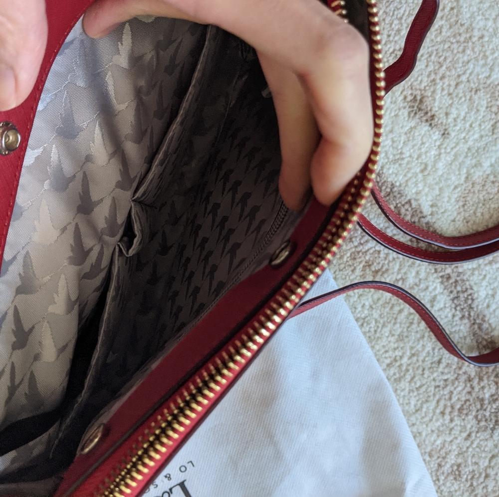 Lo And Sons Pearl Saffiano Bag - Picture 2 of 4